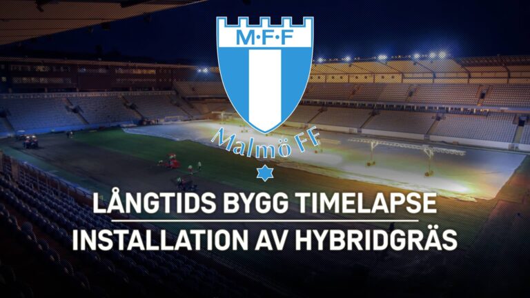 Långtids timelapse Malmö stadio
