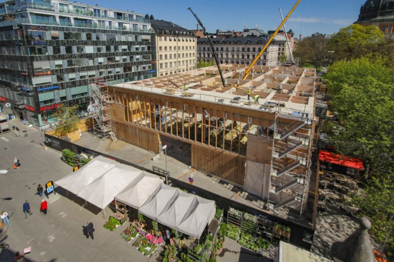 TIMELAPSE BYGGKAMERA ÖSTERMALMSTORG